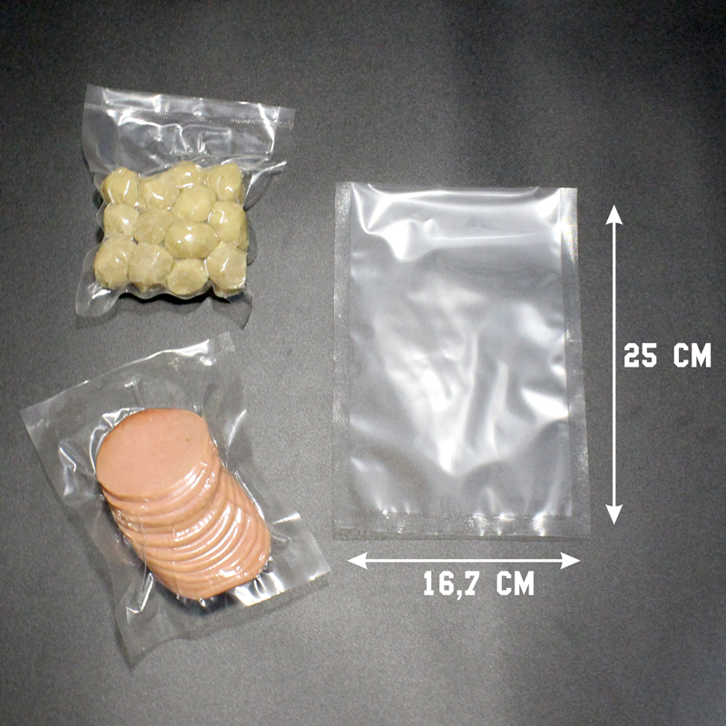 Plastik Vakum 16,7 x 25