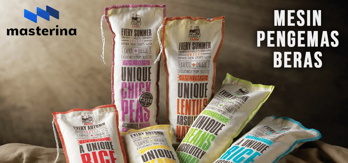 Mesin Pengemas Beras Otomatis